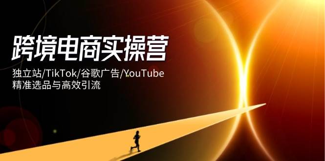 跨境电商实操营:独立站/TikTok/谷歌广告/YouTube,精准选品与高效引流 -1 跨境电商实操营:独立站/TikTok/谷歌广告/YouTube,精准选品与高效引流 -1