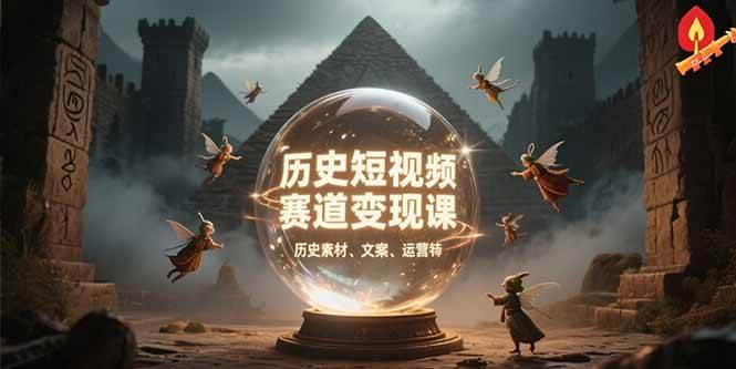 历史短视频赛道变现课,百集素材库应用,文案剪辑技巧,账号运营全案 -1 历史短视频赛道变现课,百集素材库应用,文案剪辑技巧,账号运营全案 -1