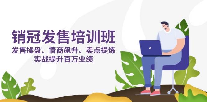销冠 发售培训班:发售 操盘+情商 飙升+卖点 提炼,实战提升百万业绩-58电商