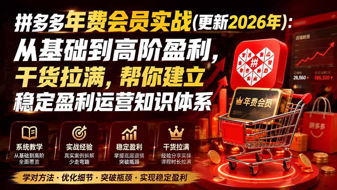 拼多多年费会员实战(更新0914-58电商
