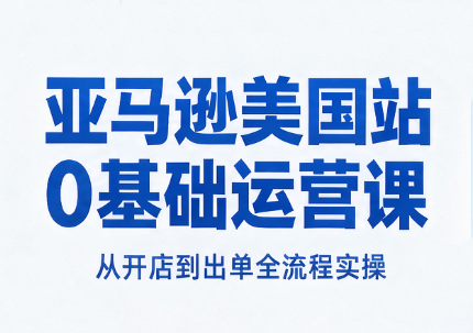 亚马逊美国站0基础运营课-58电商