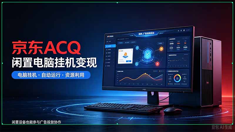 京东ACQ是什么？闲置电脑挂机采集项目拆解-58电商
