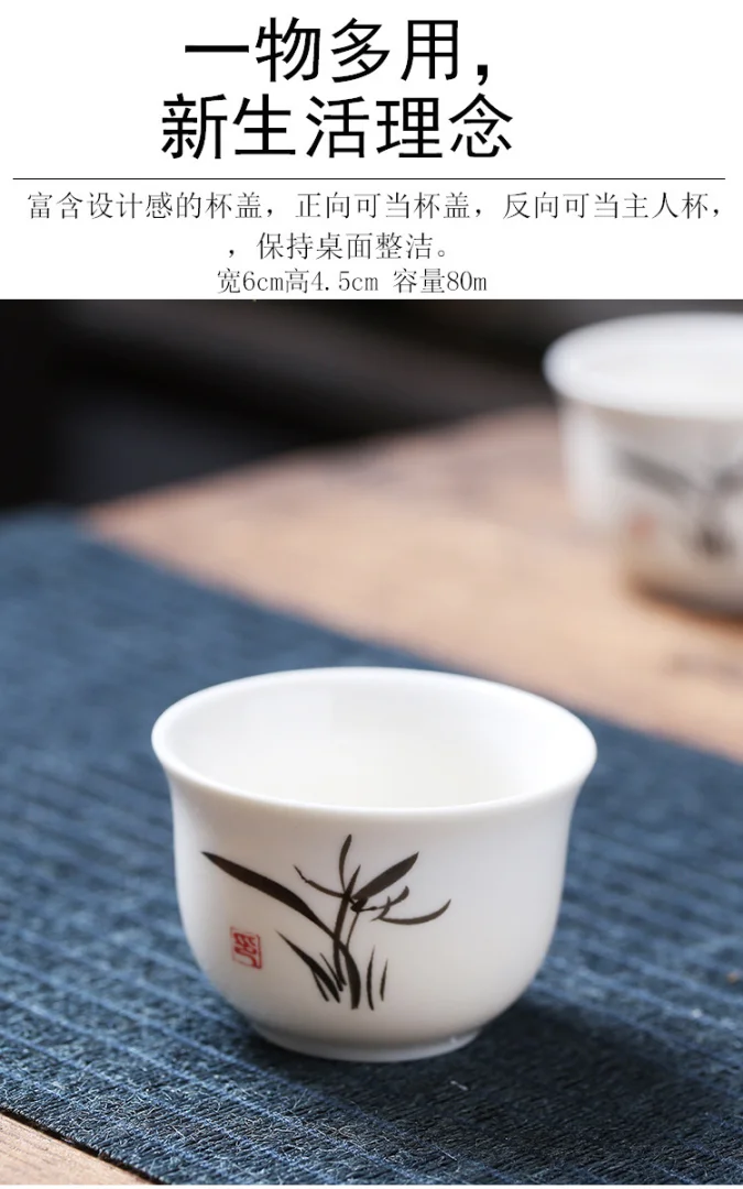中式白酒酒具温酒器黄酒酒壶陶瓷烫酒壶套装二两温酒器100毫升