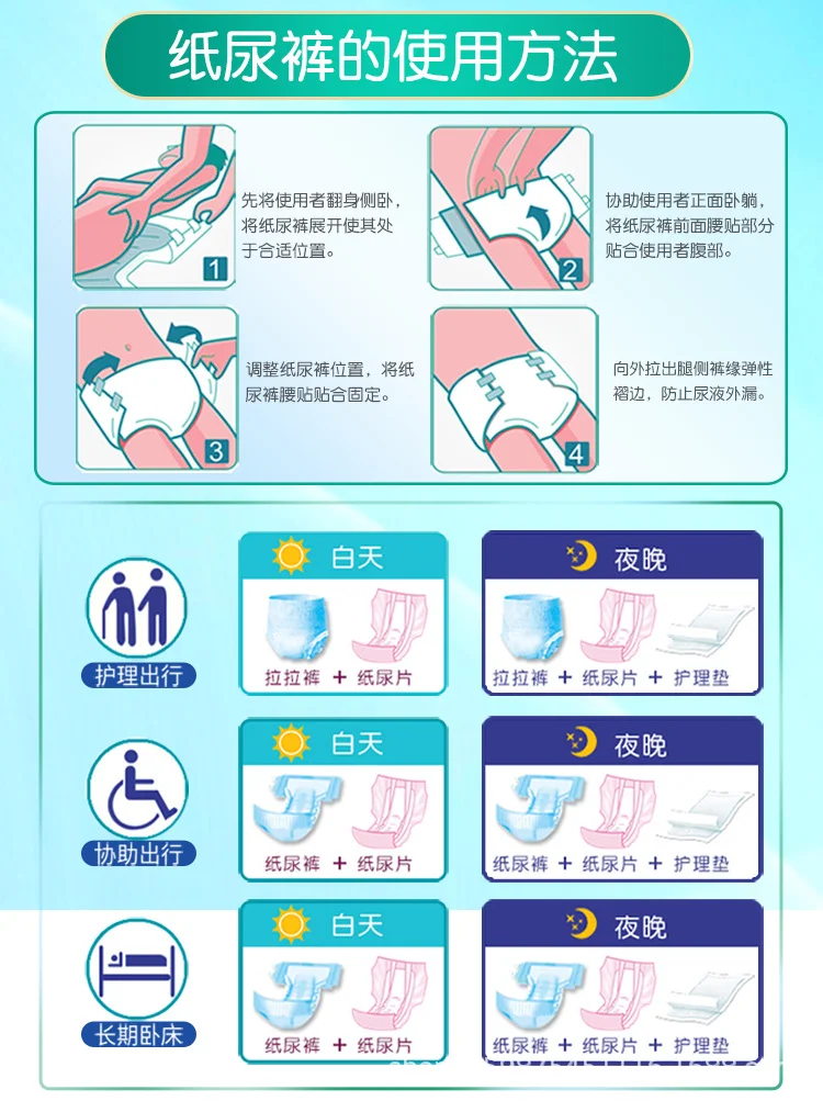 成人拉拉裤男女士尿不湿纸尿裤老人用内裤式产妇一次性XL码批发