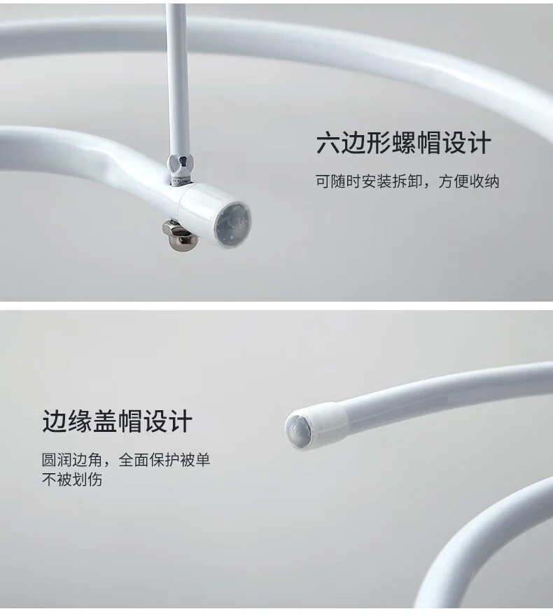 被单阳台可螺旋晾晒晒被子神器螺旋式晾衣架圆形折叠衣架厂家批发